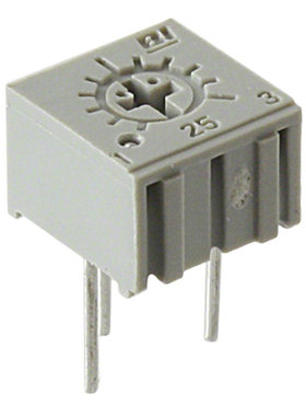 25PR50KLF【TRIMMER 50K OHM 0.5W PC PIN TOP】