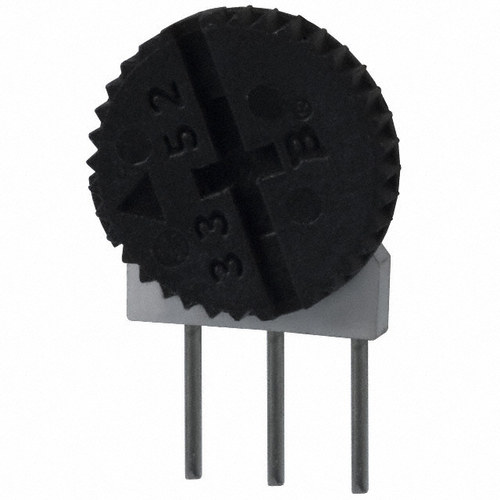 3352W-1-203LF【THUMBWHEEL POT 20K OHM 0.5W SIDE】