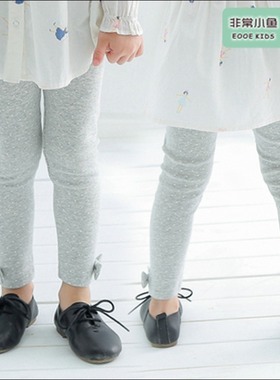 非常小鱼38199女童装春季弹力打底修身显瘦铅笔长裤满百包邮
