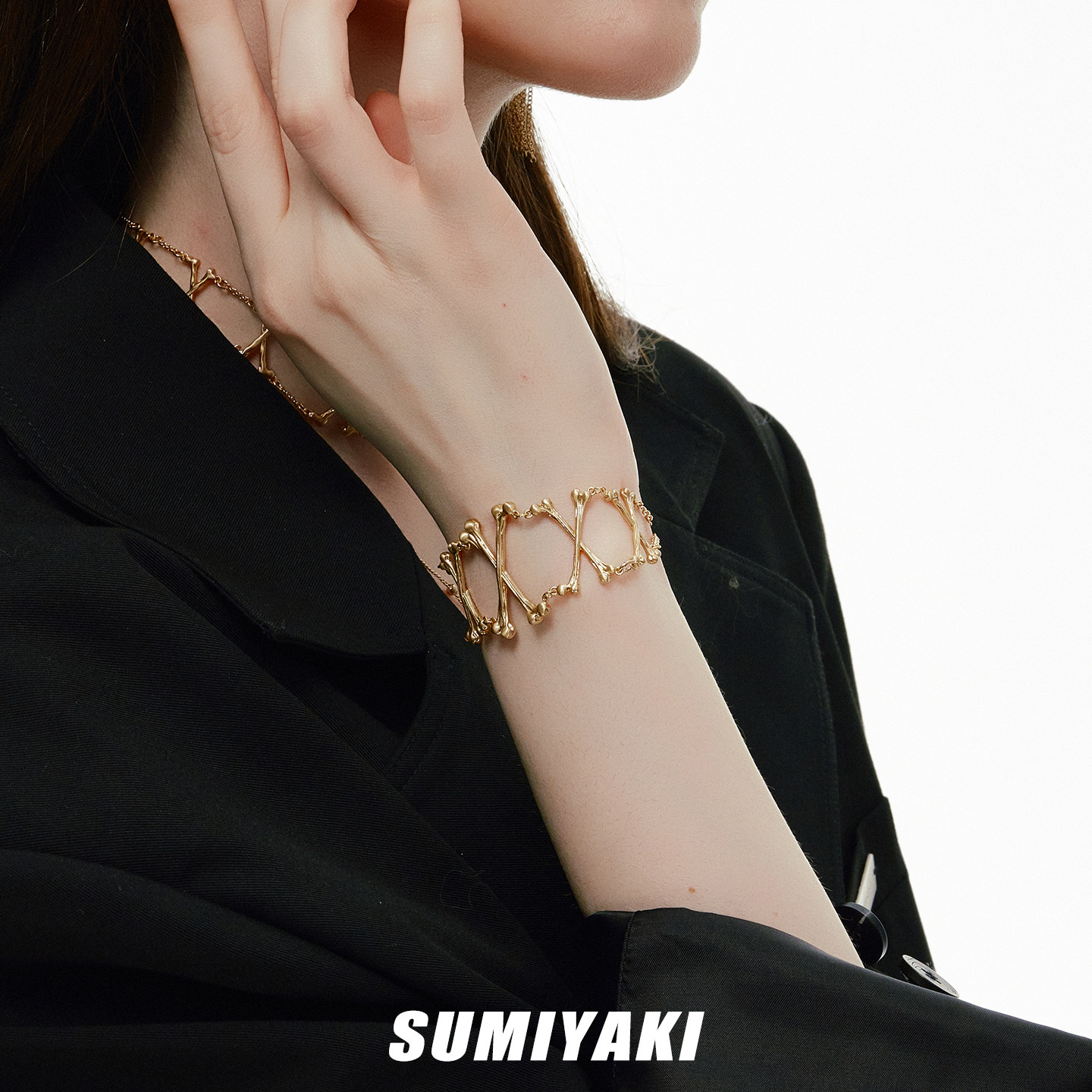 SUMIYAKI蝶骨·共生轻奢镂空手链图片