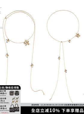 SUMIYAKI丝巾项链抽拉项链可调节