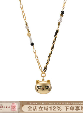 猫咪长款毛衣链圣诞礼物