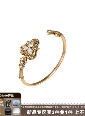 复古做旧高级钥匙手镯女