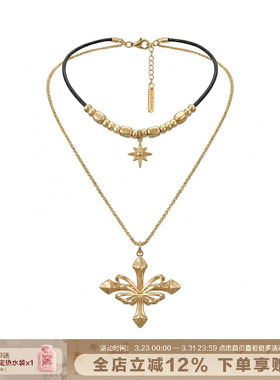 SUMIYAKI蝶骨·共生双层叠戴项链