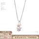 SUMIYAKI 多巴胺小猫吊坠项链小众星星锁骨链女礼物 星愿猫咪系列