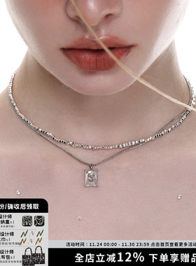 SUMIYAKI双层叠戴项链高级