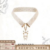 SUMIYAKI 蝶骨·共生系列蕾丝复古风项链小众轻奢高级choker女