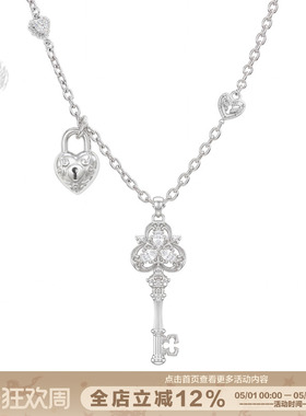 钥匙项链甜酷小众设计长款锁骨链