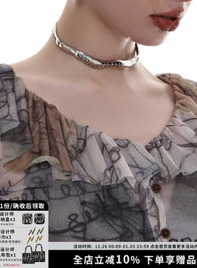 SUMIYAKI金属项圈女项链