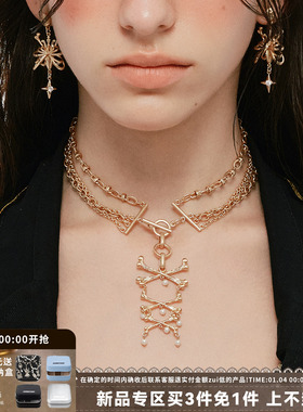 蝶骨系列项链小众轻奢高级choker