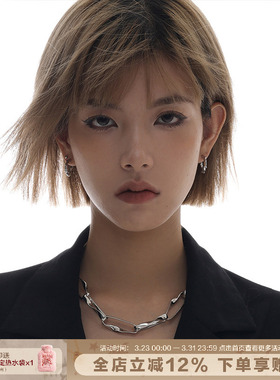 SUMIYAKI镂空大链条古巴链