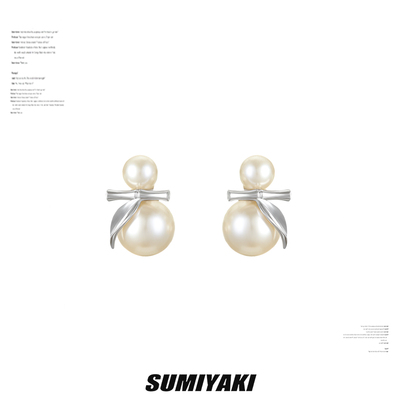 SUMIYAKI小葫芦珍珠耳环