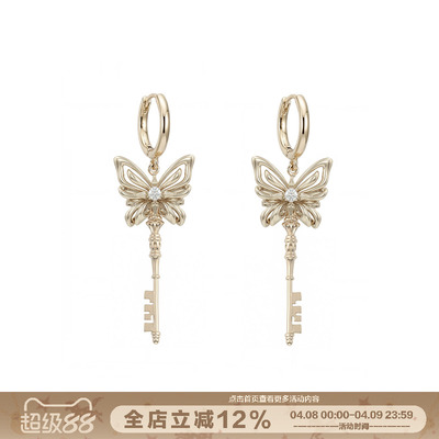 SUMIYAKI立体蝴蝶小众高级耳环