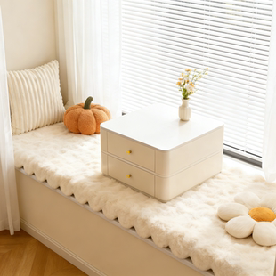 北欧风飘窗茶几卧室阳台储物收纳柜简约炕桌飘窗小桌榻榻米茶桌