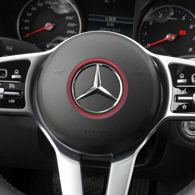 奔驰A级A180A200改装方向盘装饰