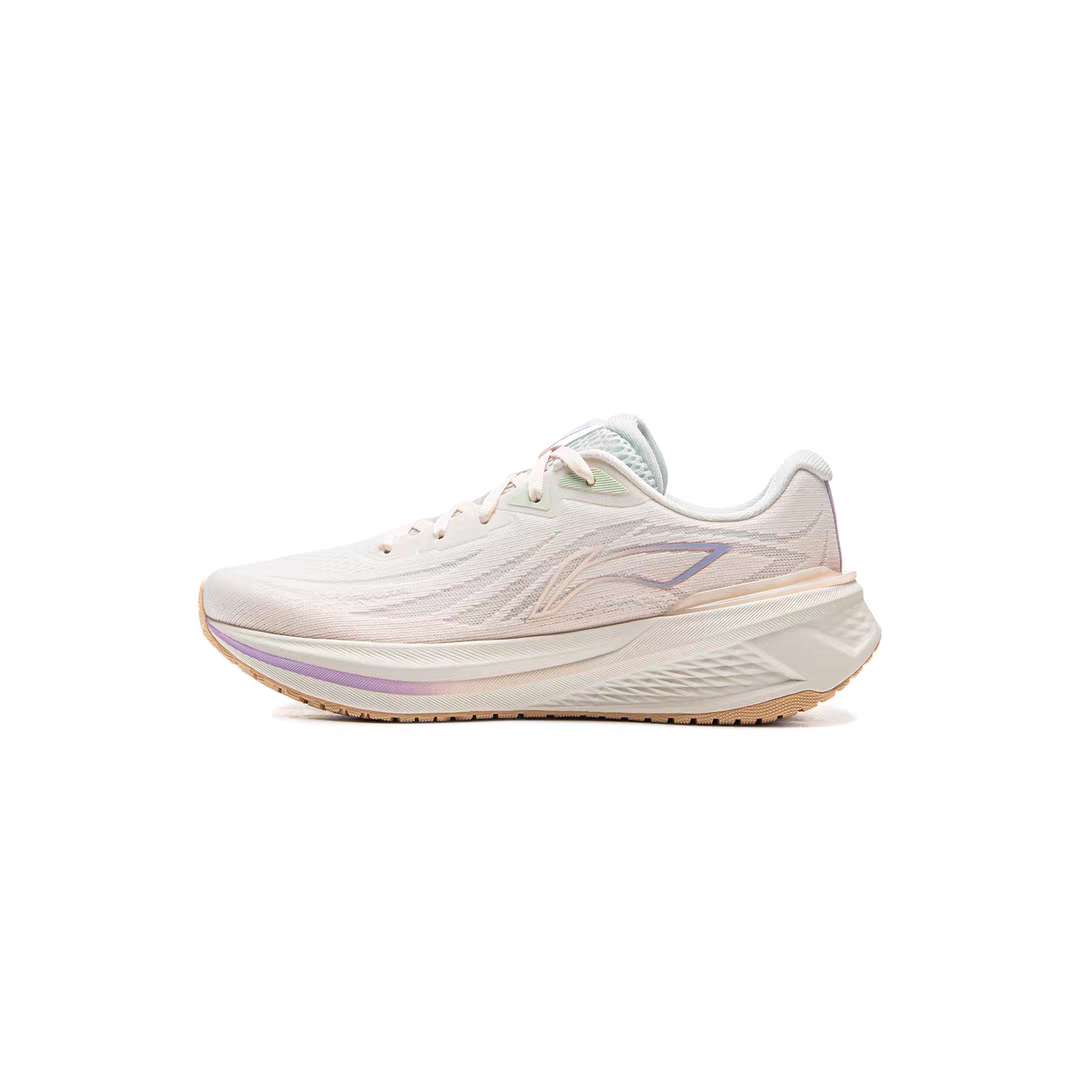 李宁吾跃3.0 | 跑步鞋女款中考专用减震轻便透气厚底休闲运动鞋