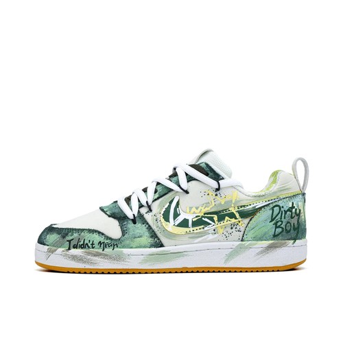 【定制球鞋】  Court Borough 板鞋  派对之星 844881-100