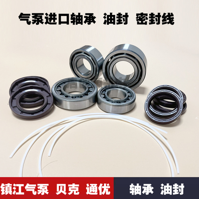 贝克气泵耐高温轴承进口油封