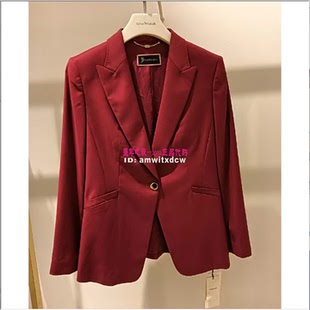 NAERSILING恩灵LA01804A6专柜春秋新款西装显瘦外套原3790
