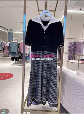 Koradior elsewhere珂思正品春秋新款亲肤连衣裙EF03504W0原3299