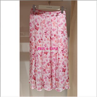 Koradior珂莱蒂尔丝绸半裙KW03284B1正品夏季显瘦半身裙原2887