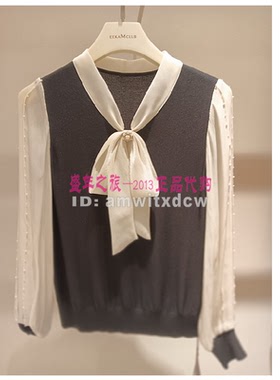 Koradior珂莱蒂尔专柜正品小衫KZ02967W0春秋新款长袖上衣原2687