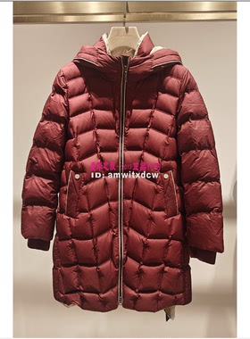 NAERSI娜尔思正品冬鹅绒NR00597D5外套NR00598A8羽绒服NR00618G1