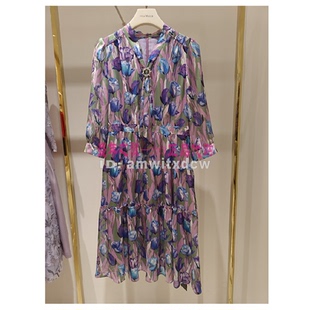 Koradior珂莱蒂尔连衣裙专柜正品 中长裙KF08444R5原3887 春秋新款