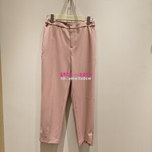 NAERSI娜尔思NV04474A1专柜正品春秋季新款休闲裤九分裤原1390