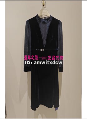 NAERSI娜尔思专柜正品春秋季连衣裙NF09153Q7女裙NF09096A5原6990