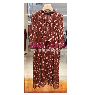 NAERSI娜尔思连衣裙NF08687A6专柜正品2024春秋季弹力女裙原2990