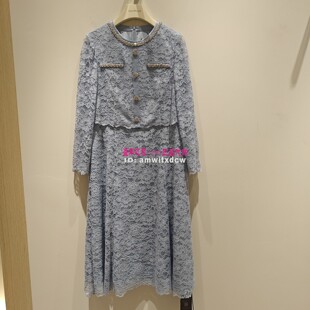 Koradior珂莱蒂尔KF12442Q1连衣裙专柜正品春秋季中长裙原4287