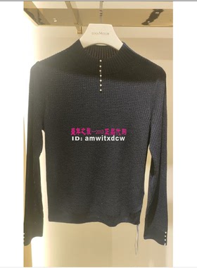 NAERSI娜尔思毛衣专柜正品秋冬新品针织衫羊毛衫NZ05539Q7原1790