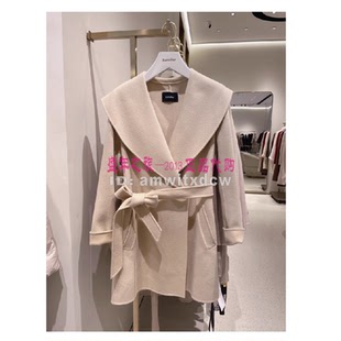 Koradior珂莱蒂尔专柜正品毛呢大衣冬绵羊毛外套KL00982D1原6287