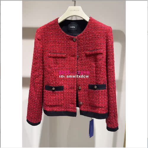 NAERSI娜尔思正品2026春秋羊毛外套NB00246A5上衣NB00249Q4原3290