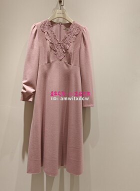 Koradior珂莱蒂尔连衣裙专柜正品春秋新款中长裙KF12683U2原4687