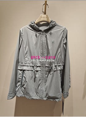 NAERSI娜尔思正品夏季防晒服NC00378K1短款风衣NC00389R1原2390