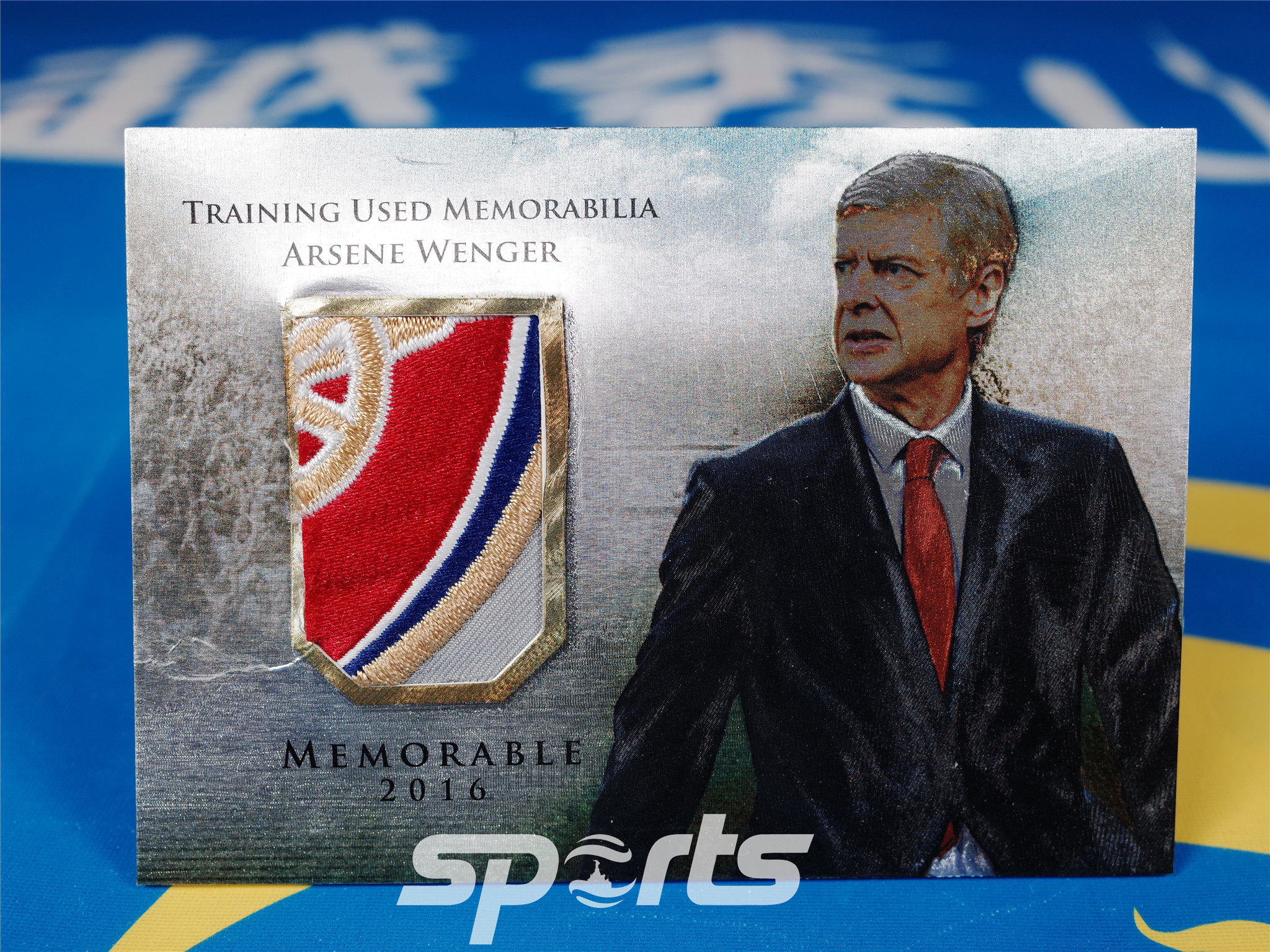 【越秀山卡价书】Futera福特拉16阿森纳温格徽暴力切割31/99球衣