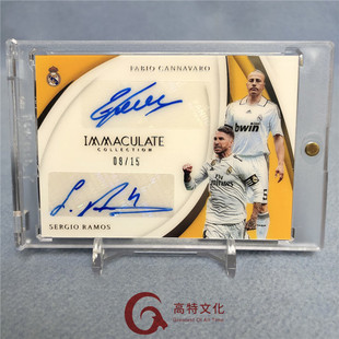 2021imm皇马卡纳瓦罗 拉莫斯15编双签 越秀山卡价书