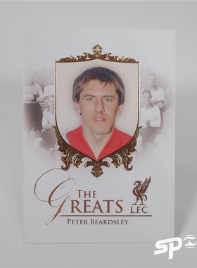 Futera福特拉2016年利物浦队卡033#队史传奇比尔兹利球星卡