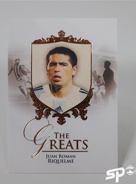 Futera福特拉2016-里克尔梅Riquelme阿根廷/球星卡/GT伟人114#