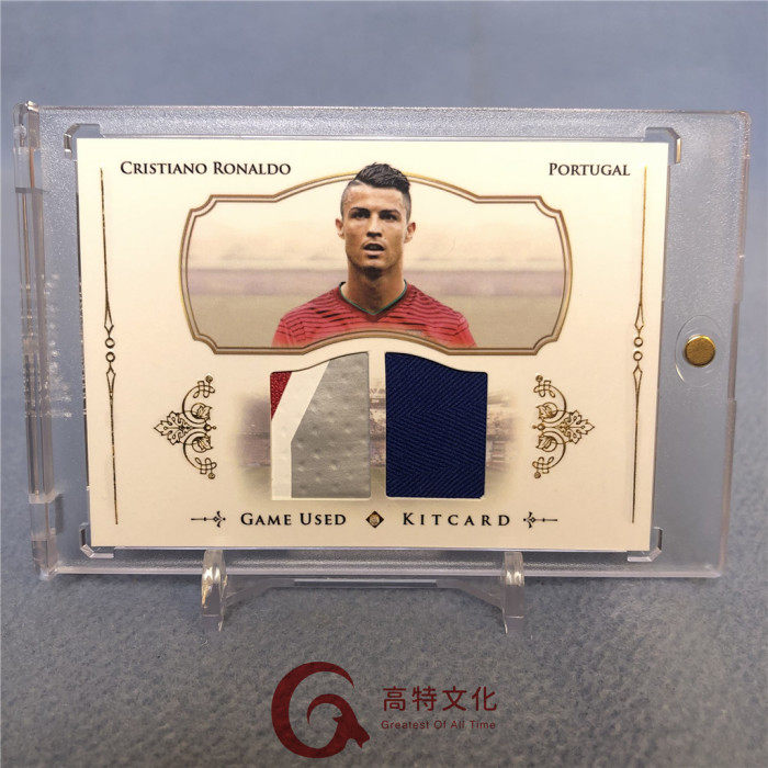 【越秀山卡价书】2015福特拉葡萄牙C罗07/13patch双窗球衣卡