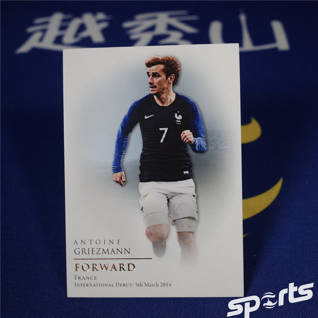 法国 格列兹曼 马竞 068号前锋基本卡 2018福特拉球星卡