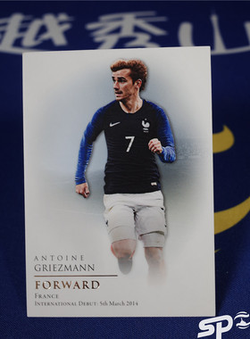 法国 格列兹曼 马竞 068号前锋基本卡 2018福特拉球星卡