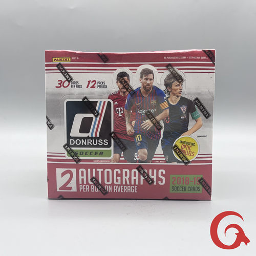 2018- 19 Panini Donruss Soccer Cards 杜蕾斯 足球盒卡