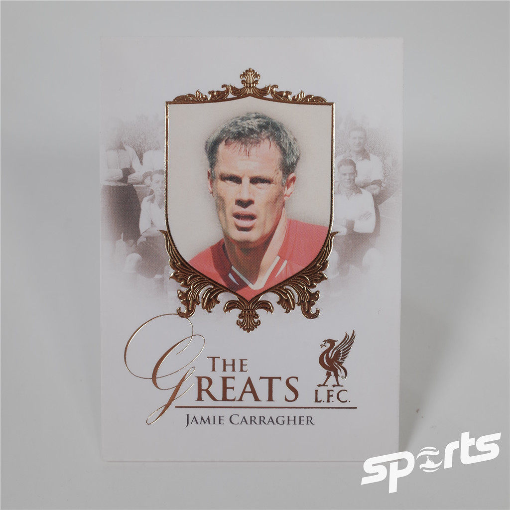 Futera福特拉2016年利物浦队卡035#队史传奇队副名嘴卡拉格球星卡