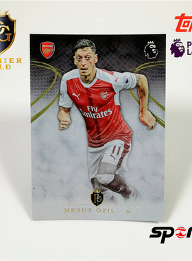 厄齐尔(Mesut ?zil)020#-阿森纳-1617Topps英超球星卡