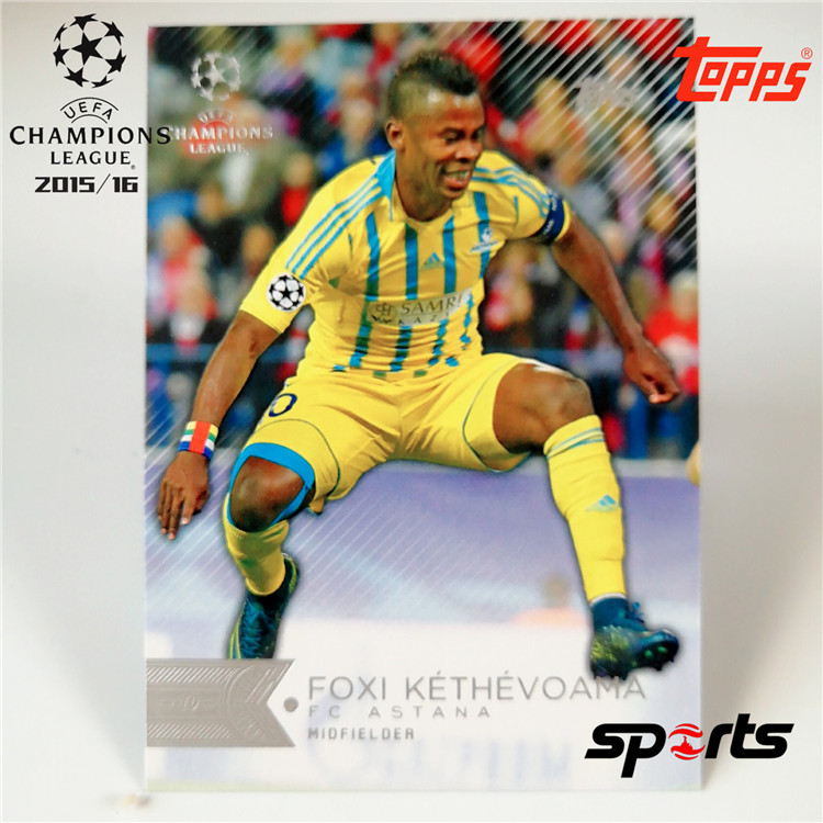 076#Foxi Kéthévoama-阿斯塔纳-Topps欧冠1516赛季元年球星卡