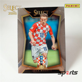 068#莫德里奇(Luka Modric)-克罗地亚/皇马-Select2015足球球星卡