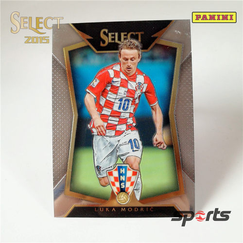 068#莫德里奇(Luka Modric)-克罗地亚/皇马-Select2015足球球星卡